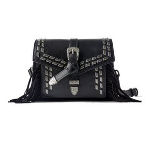Zara Crossbody Bag with Suede Fringe
